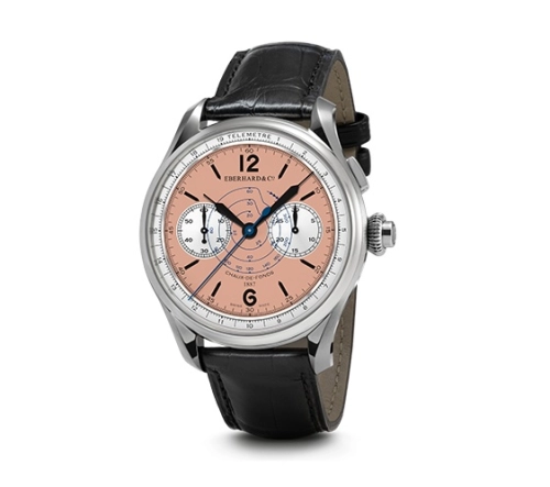 Eberhard 31081.03 CP : Chronographe 1887 Édition Limitée Stainless Steel / Bronze
